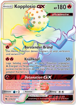 Kopplosio GX, Karte 219 aus Echo des Donners