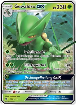 Gewaldro GX, Karte 22 aus Echo des Donners