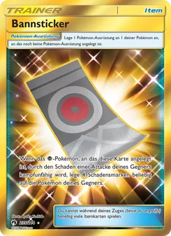Bannsticker, Karte 235 aus Echo des Donners