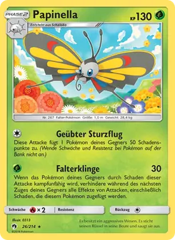 Papinella, Karte 26 aus Echo des Donners