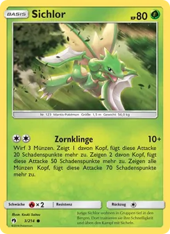 Sichlor, Karte 3 aus Echo des Donners