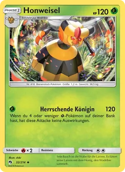 Honweisel, Karte 32 aus Echo des Donners