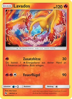 Lavados, Karte 38 aus Echo des Donners