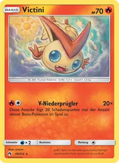 Victini, Karte 49 aus Echo des Donners
