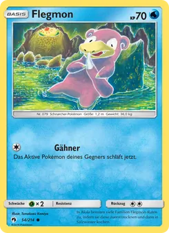 Flegmon, Karte 54 aus Echo des Donners