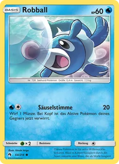 Robball, Karte 64 aus Echo des Donners