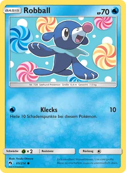 Robball, Karte 65 aus Echo des Donners