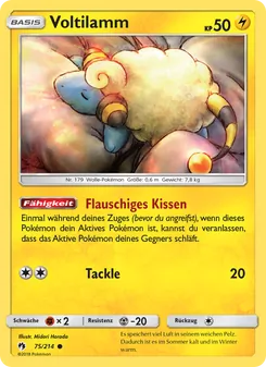 Voltilamm, Karte 75 aus Echo des Donners