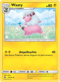 Waaty, Karte 77 aus Echo des Donners