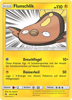Flunschlik, Karte 83 aus Echo des Donners