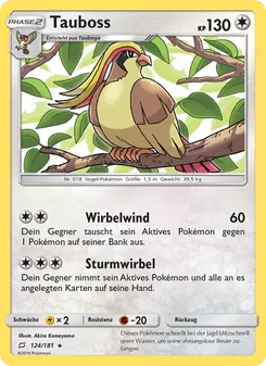 Tauboss, Karte 124 aus Teams Sind Trumpf