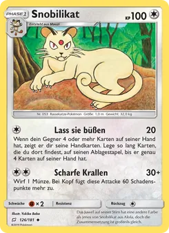 Snobilikat, Karte 126 aus Teams Sind Trumpf