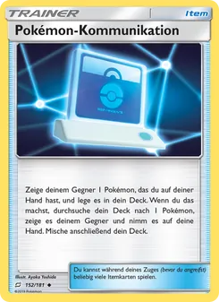 Pokémon-Kommunikation, Karte 152 aus Teams Sind Trumpf