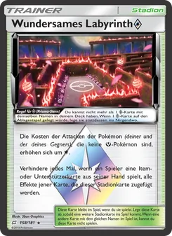 Wundersames Labyrinth ◇, Karte 158 aus Teams Sind Trumpf