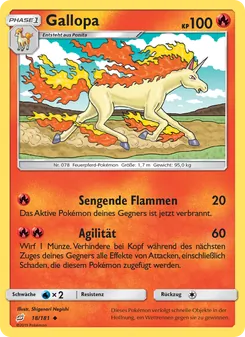 Gallopa, Karte 18 aus Teams Sind Trumpf