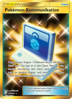 Pokémon-Kommunikation, Karte 196 aus Teams Sind Trumpf