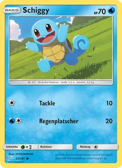 Schiggy, Karte 23 aus Teams Sind Trumpf