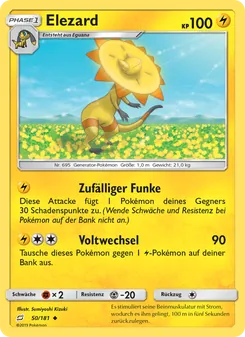 Elezard, Karte 50 aus Teams Sind Trumpf