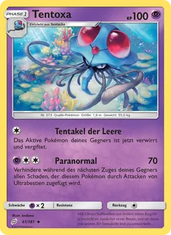 Tentoxa, Karte 61 aus Teams Sind Trumpf