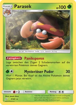 Parasek, Karte 7 aus Teams Sind Trumpf