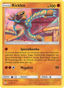 Kicklee, Karte 73 aus Teams Sind Trumpf