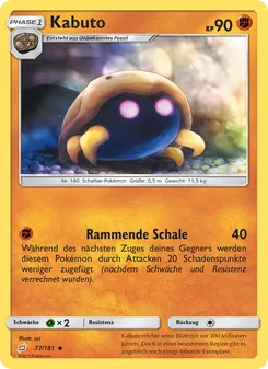 Kabuto, Karte 77 aus Teams Sind Trumpf