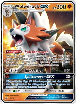 Wolwerock GX, Karte 82 aus Teams Sind Trumpf