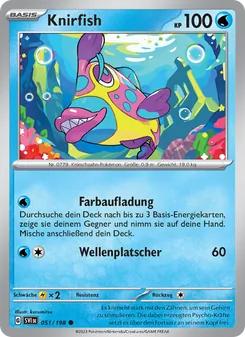 Knirfish, Karte 051 aus Karmesin & Purpur