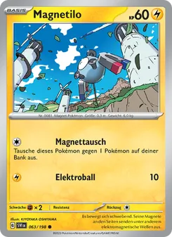 Magnetilo, Karte 063 aus Karmesin & Purpur