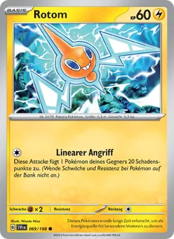 Rotom, Karte 069 aus Karmesin & Purpur