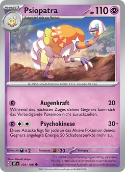 Psiopatra, Karte 103 aus Karmesin & Purpur