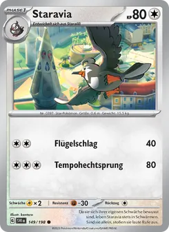 Staravia, Karte 149 aus Karmesin & Purpur