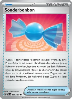 Sonderbonbon, Karte 191 aus Karmesin & Purpur