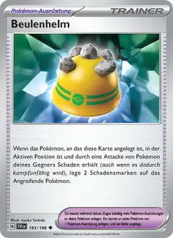 Beulenhelm, Karte 193 aus Karmesin & Purpur