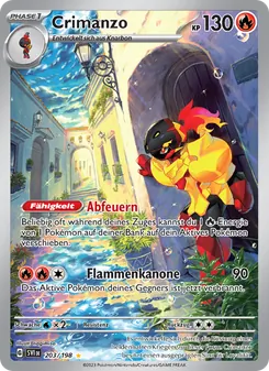 Crimanzo, Karte 203 aus Karmesin & Purpur