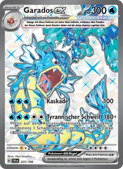 Garados-ex, Karte 225 aus Karmesin & Purpur