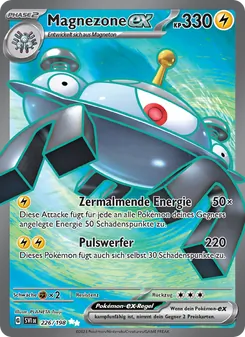 Magnezone-ex, Karte 226 aus Karmesin & Purpur