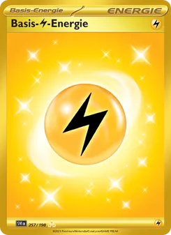 Basis-Lightning-Energie, Karte 257 aus Karmesin & Purpur