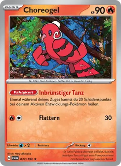 Choreogel, Karte 033 aus Entwicklungen in Paldea