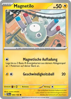 Magnetilo, Karte 065 aus Entwicklungen in Paldea