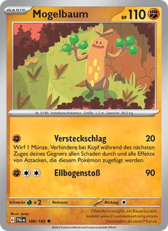 Mogelbaum, Karte 109 aus Entwicklungen in Paldea