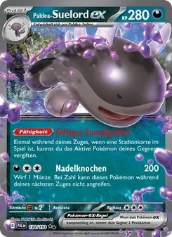 Paldea-Suelord-ex, Karte 130 aus Entwicklungen in Paldea