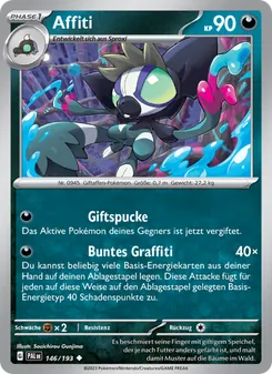 Affiti, Karte 146 aus Entwicklungen in Paldea
