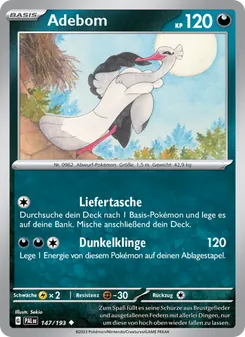 Adebom, Karte 147 aus Entwicklungen in Paldea
