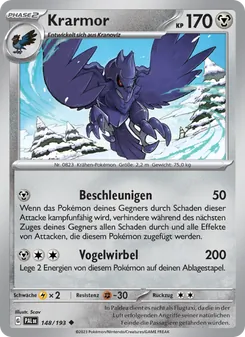 Krarmor, Karte 148 aus Entwicklungen in Paldea