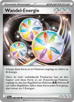 Wandel-Energie, Karte 192 aus Entwicklungen in Paldea