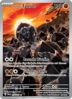 Paldea-Tauros, Karte 218 aus Entwicklungen in Paldea