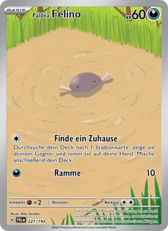 Paldea-Felino, Karte 221 aus Entwicklungen in Paldea