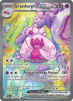 Granforgita-ex, Karte 262 aus Entwicklungen in Paldea