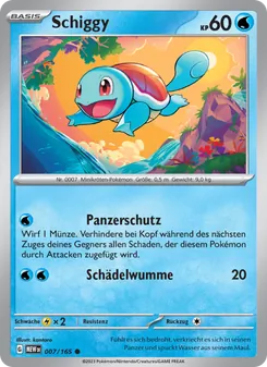 Schiggy, Karte 007 aus 151